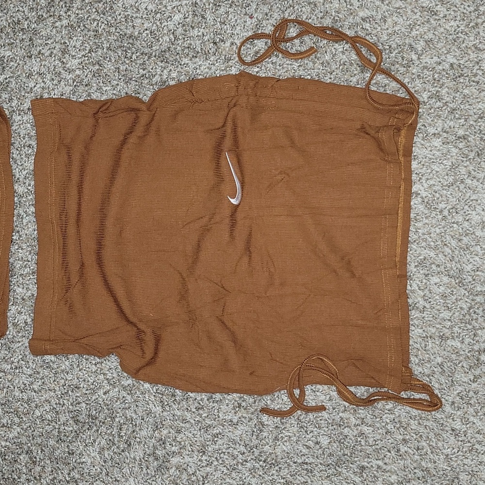 BROWN Swoosh check mark
Two-piece summer skirt set - Picture 6 of 7